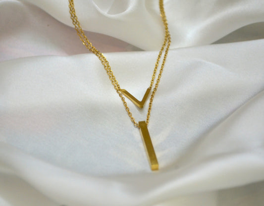 Double Golden Reef Pendant