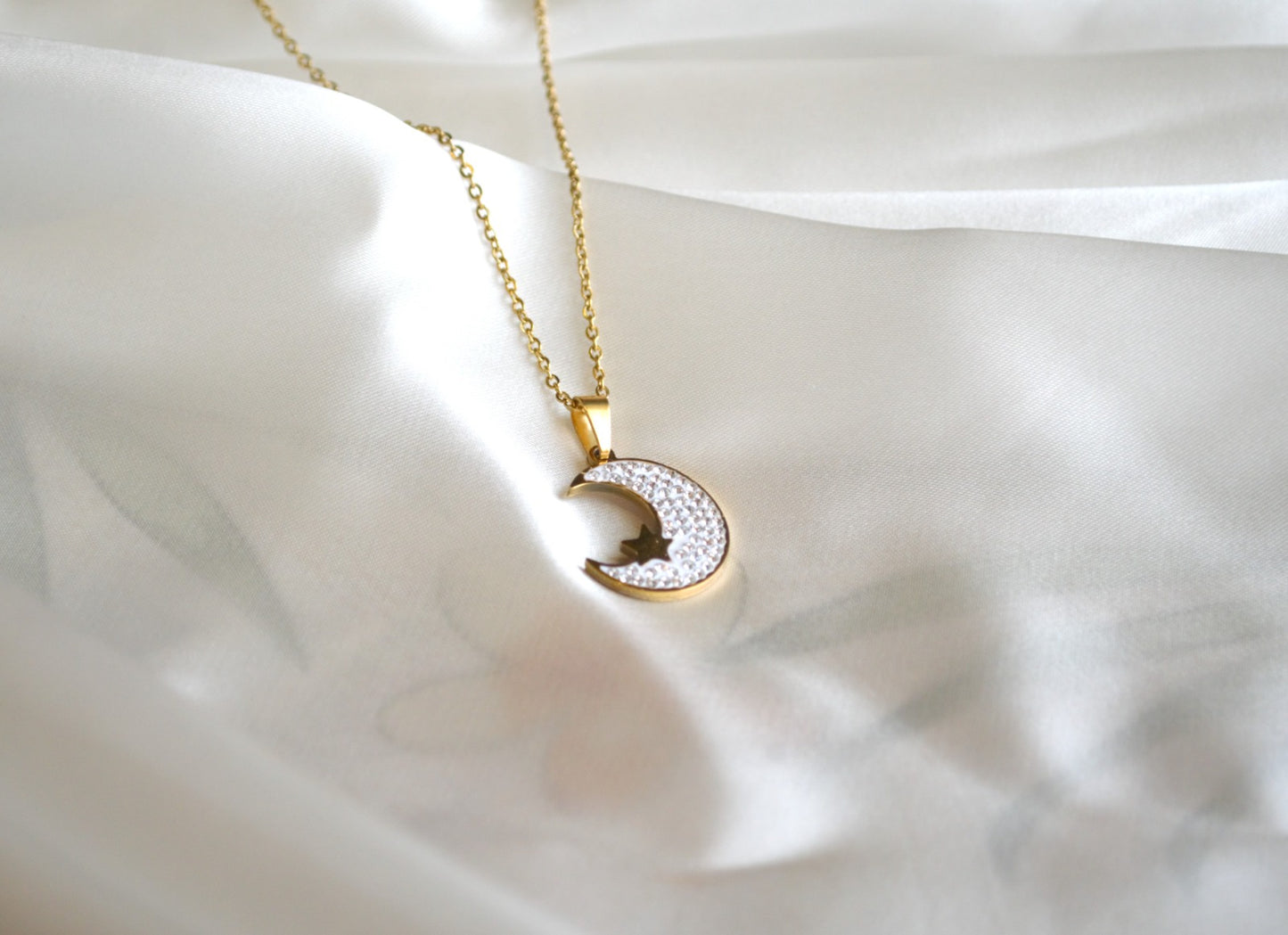 Moonlit Embrace Pendant