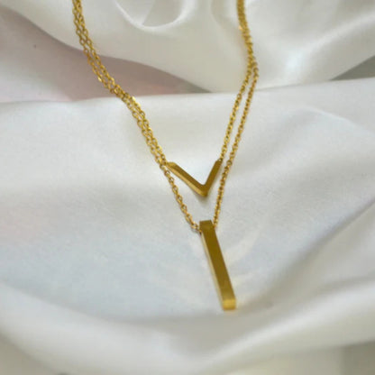 Double Golden Reef Pendant