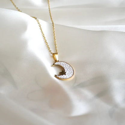 Moonlit Embrace Pendant