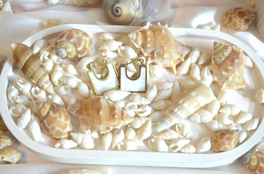 Square Marble Hoops
