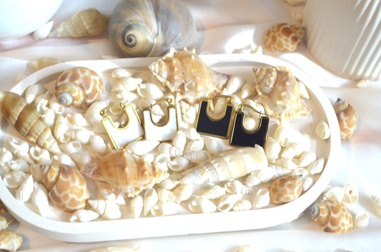 Square Marble Hoops