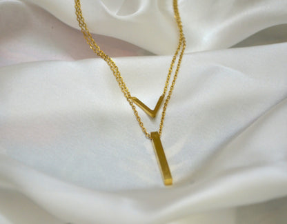 Double Golden Reef Pendant